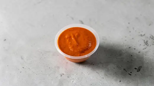 Chilli Sauce at Tikkas Oxford Circus